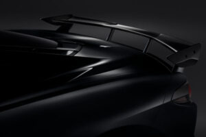 GM High Wing Spoiler I Black | C8 Stingray