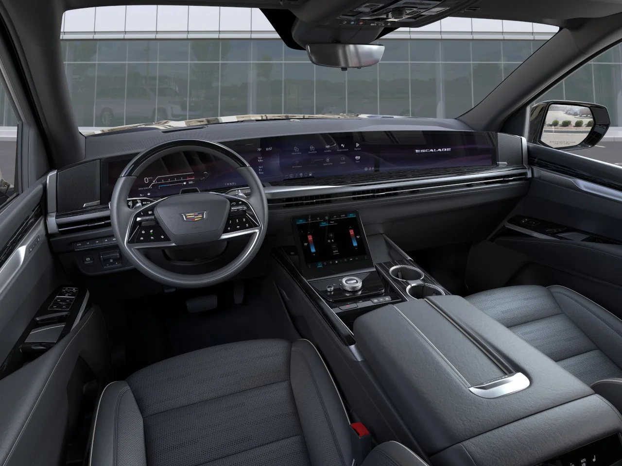 cadillac escalade sport platinum 2026 interiör
