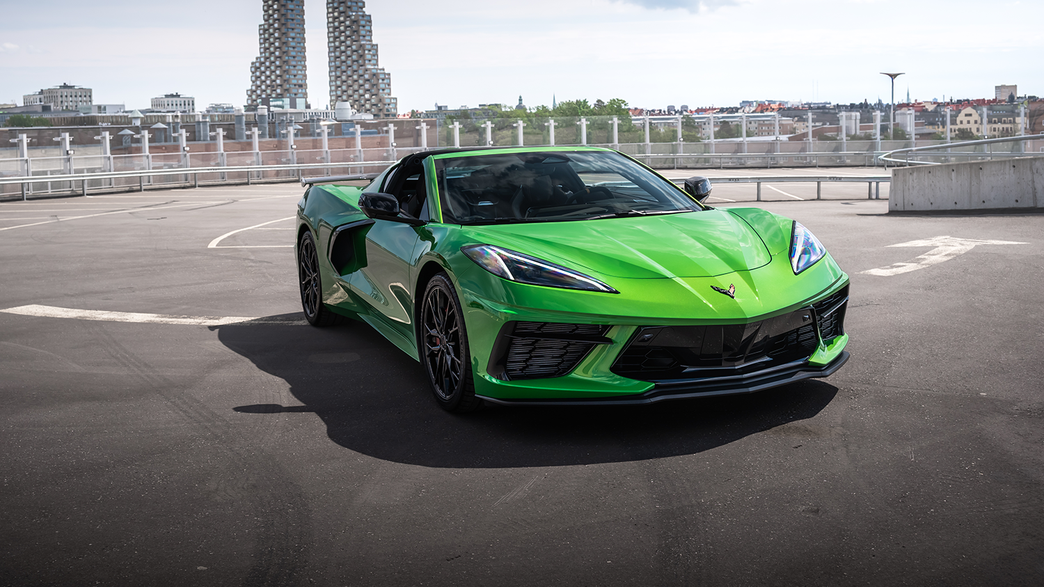 corvette c8 stingray roswell green